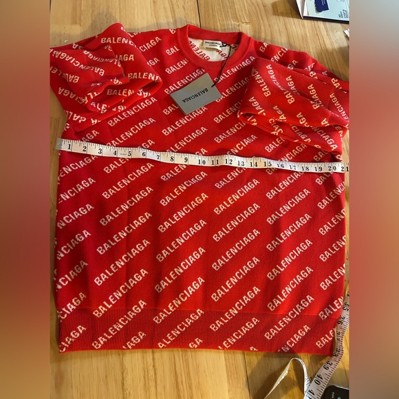 Balenciaga all over logo sweater - Picture 7 of 10